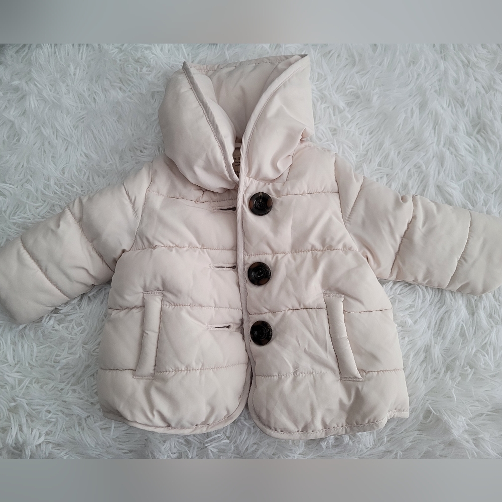 Zara baby girl winter jacket size 6-9 months